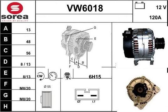 Sera VW6018 - Alternator www.molydon.hr