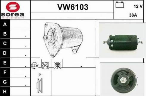 Sera VW6103 - Alternator www.molydon.hr