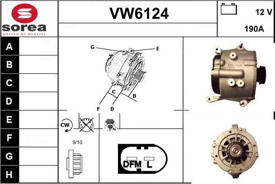 Sera VW6124 - Alternator www.molydon.hr