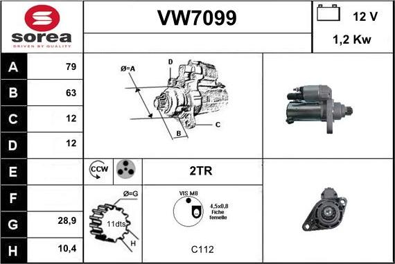 Sera VW7099 - Starter www.molydon.hr