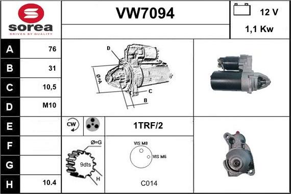 Sera VW7094 - Starter www.molydon.hr