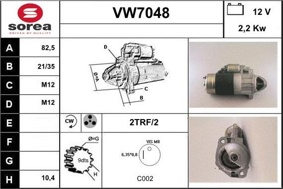 Sera VW7048 - Starter www.molydon.hr