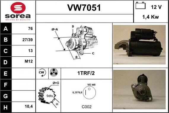 Sera VW7051 - Starter www.molydon.hr