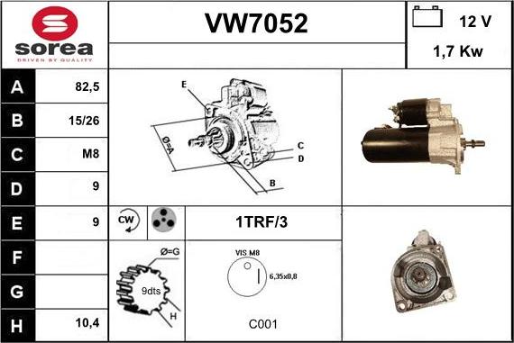 Sera VW7052 - Starter www.molydon.hr