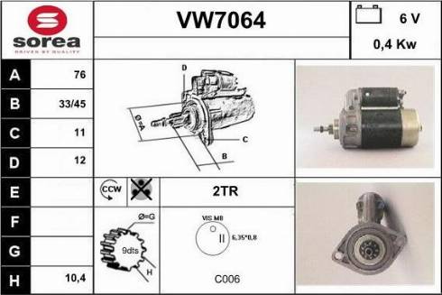 Sera VW7064 - Starter www.molydon.hr