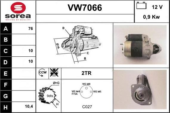 Sera VW7066 - Starter www.molydon.hr