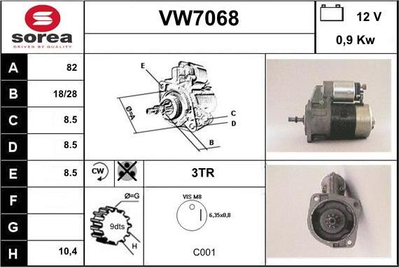 Sera VW7068 - Starter www.molydon.hr