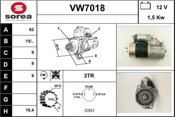 Sera VW7018 - Starter www.molydon.hr