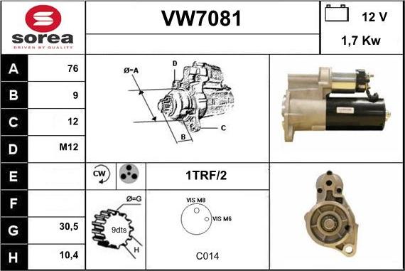 Sera VW7081 - Starter www.molydon.hr