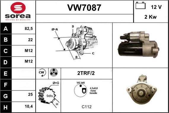 Sera VW7087 - Starter www.molydon.hr