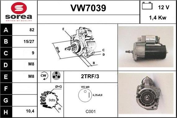 Sera VW7039 - Starter www.molydon.hr