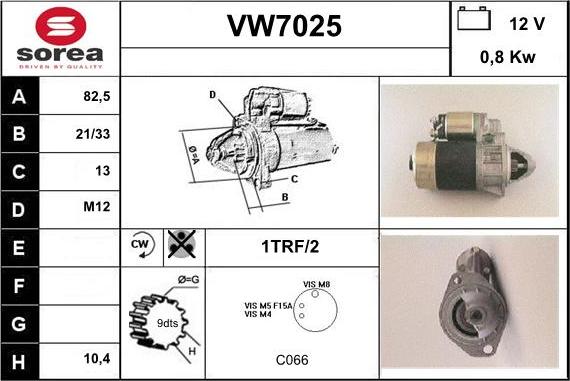 Sera VW7025 - Starter www.molydon.hr