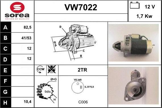 Sera VW7022 - Starter www.molydon.hr