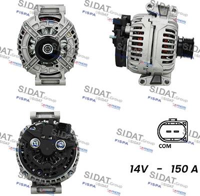 Sidat A12BH0965AS - Alternator www.molydon.hr