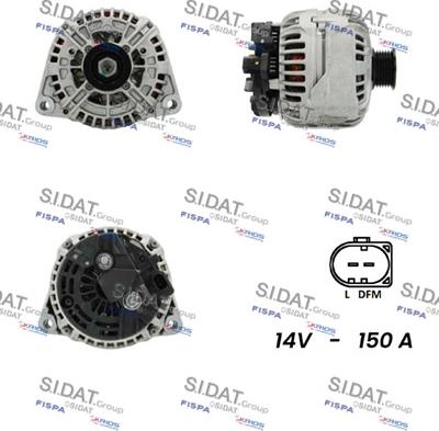 Sidat A12BH0937 - Alternator www.molydon.hr