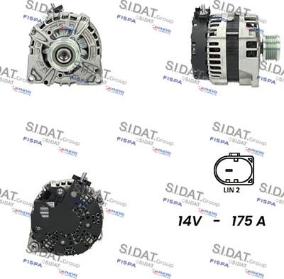 Sidat A12BH0974 - Alternator www.molydon.hr