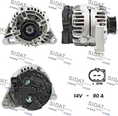 Sidat A12BH0499A2 - Alternator www.molydon.hr