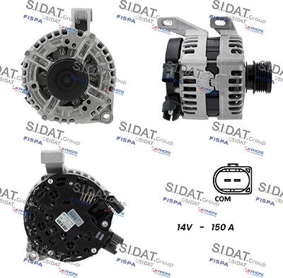 Sidat A12BH0589 - Alternator www.molydon.hr