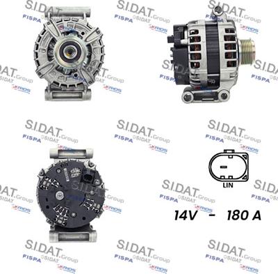 Sidat A12BH0524 - Alternator www.molydon.hr