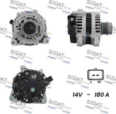 Sidat A12BH0522AS - Alternator www.molydon.hr