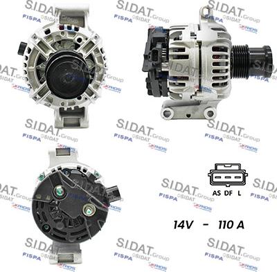 Sidat A12BH0199A2 - Alternator www.molydon.hr