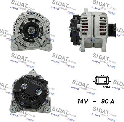 Sidat A12BH0146AS - Alternator www.molydon.hr