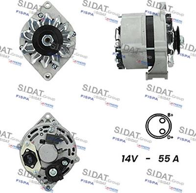 Sidat A12BH0347A2 - Alternator www.molydon.hr