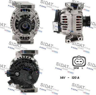 Sidat A12BH0350 - Alternator www.molydon.hr