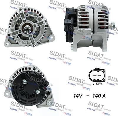 Sidat A12BH0266A2 - Alternator www.molydon.hr