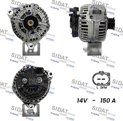 Sidat A12BH0273AS - Alternator www.molydon.hr