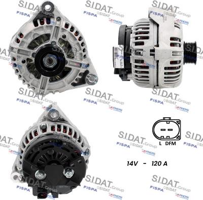 Sidat A12BH0272A2 - Alternator www.molydon.hr