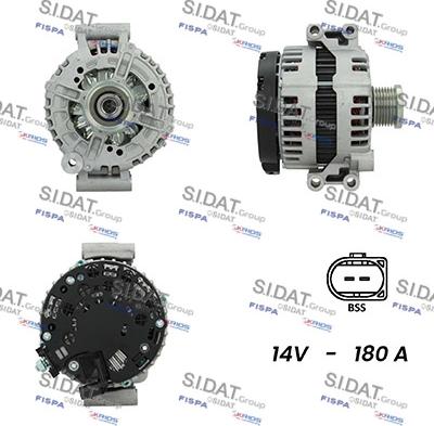 Sidat A12BH0778AS - Alternator www.molydon.hr