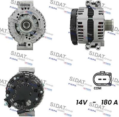 Sidat A12BH0777AS - Alternator www.molydon.hr