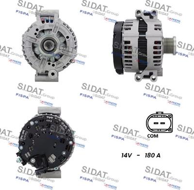 Sidat A12BH0777 - Alternator www.molydon.hr