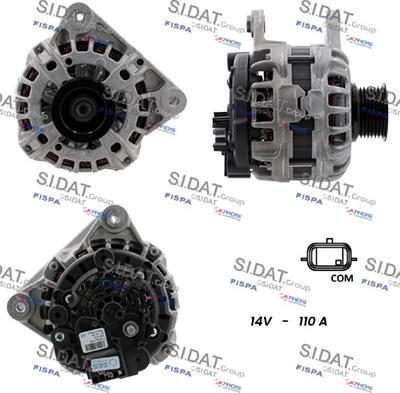 Sidat A12BH1024 - Alternator www.molydon.hr