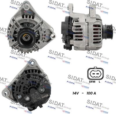 Sidat A12BH1162 - Alternator www.molydon.hr