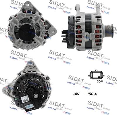 Sidat A12BH1351 - Alternator www.molydon.hr