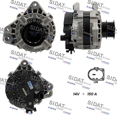 Sidat A12BH1352 - Alternator www.molydon.hr