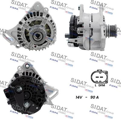 Sidat A12BH1279A2 - Alternator www.molydon.hr