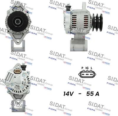 Sidat A12DE0433A2 - Alternator www.molydon.hr