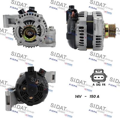 Sidat A12DE0586 - Alternator www.molydon.hr