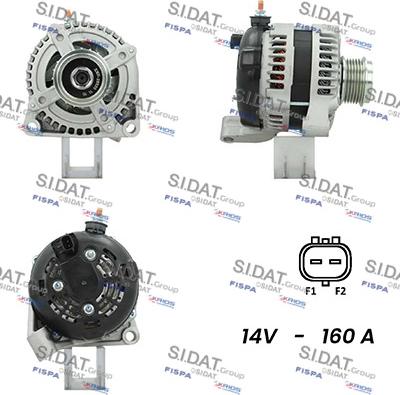 Sidat A12DE0604A2 - Alternator www.molydon.hr