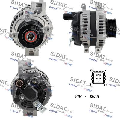 Sidat A12DE0067 - Alternator www.molydon.hr