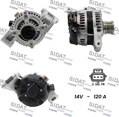 Sidat A12DE0154A2 - Alternator www.molydon.hr