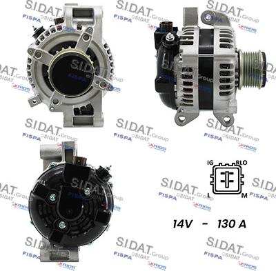 Sidat A12DE0119A2 - Alternator www.molydon.hr