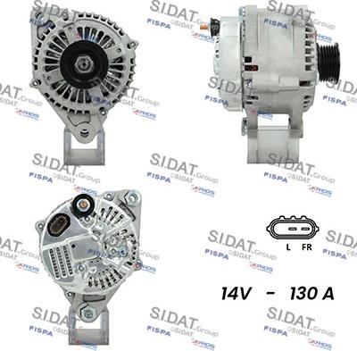 Sidat A12DE0818A2 - Alternator www.molydon.hr