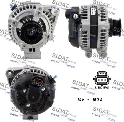 Sidat A12DE0261 - Alternator www.molydon.hr