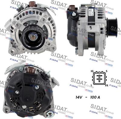 Sidat A12DE0236 - Alternator www.molydon.hr