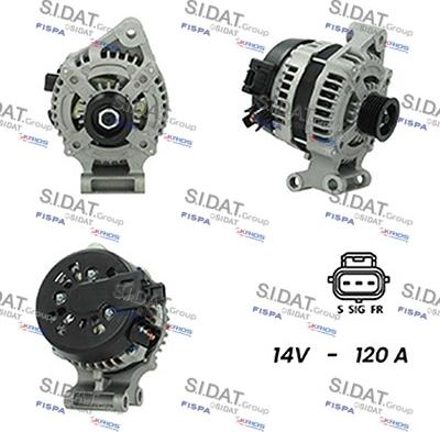 Sidat A12DE1051 - Alternator www.molydon.hr