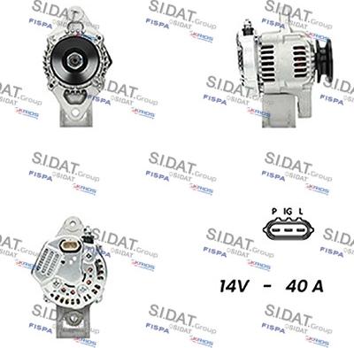 Sidat A12DE1080A2 - Alternator www.molydon.hr